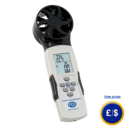 PCE Instruments PCE-EMD 10 Digital Thermometer, 122.0 Degree F