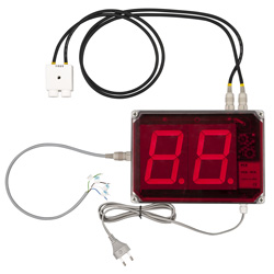  PCE-G1An thermo hygrometer: Display