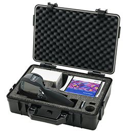 Delivery content of thermography camera Flir i3 / i5 / i7.