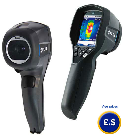 Thermography camera Flir i3 / i5 / i7 for many fields of application.