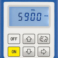 PCE-TG120 Thickness Gauge setting velocity