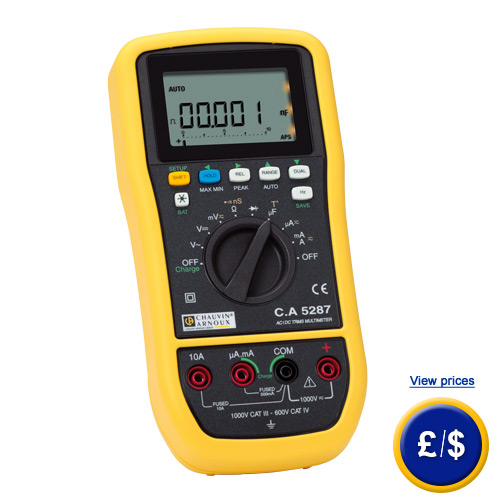 True RMS Multimeter C.A 5287