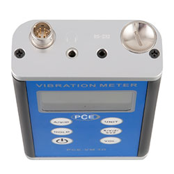 Vibration meter PCE-VM 3 D connections