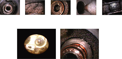 The PCE-VE 3xxN Video Endoscope in use