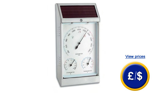 Weather Station Outdoor Stainless Steel Solar