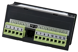 Electrical connection of the PCE-N20I digital indicator