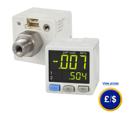 Pressure Transducer DP 100 A for controlling and displaying air pressure.