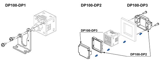 Mounting accessories for our Pressure Transducer DP 100.