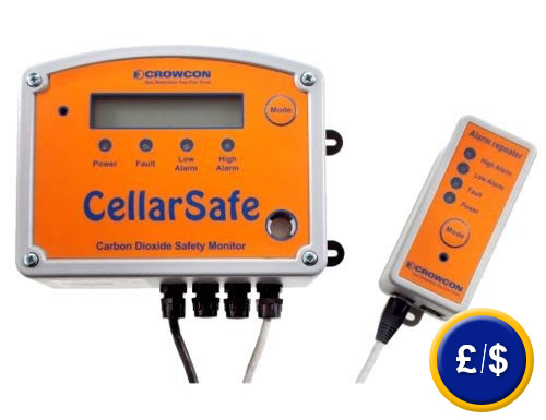 CO2 transducer Cellar Safe 