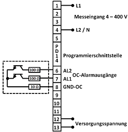 voltage indicator scheme